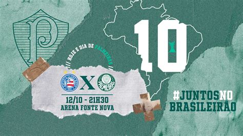 Bahia x Palmeiras: números, estatísticas e curiosidades da partida.